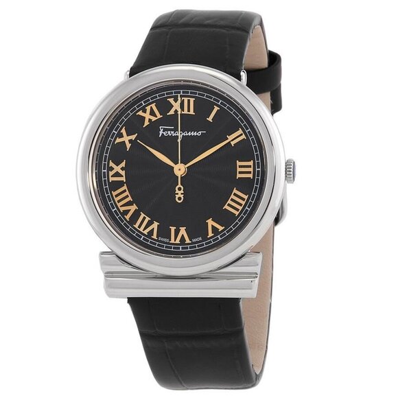 NWT Authentic Ferragamo Fashion Ladies Quartz Steel Authentic Watch - Picture 1 of 3